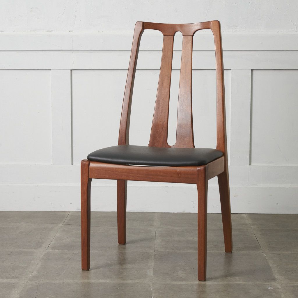 張替済 nathan ダイニングチェア ヴィンテージ チーク 椅子 ハイバック