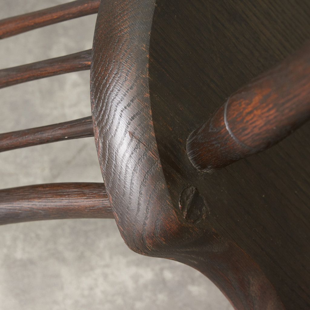 定価16万 飛騨産業 キツツキ PROVINCIAL ボウバックチェア 無垢材