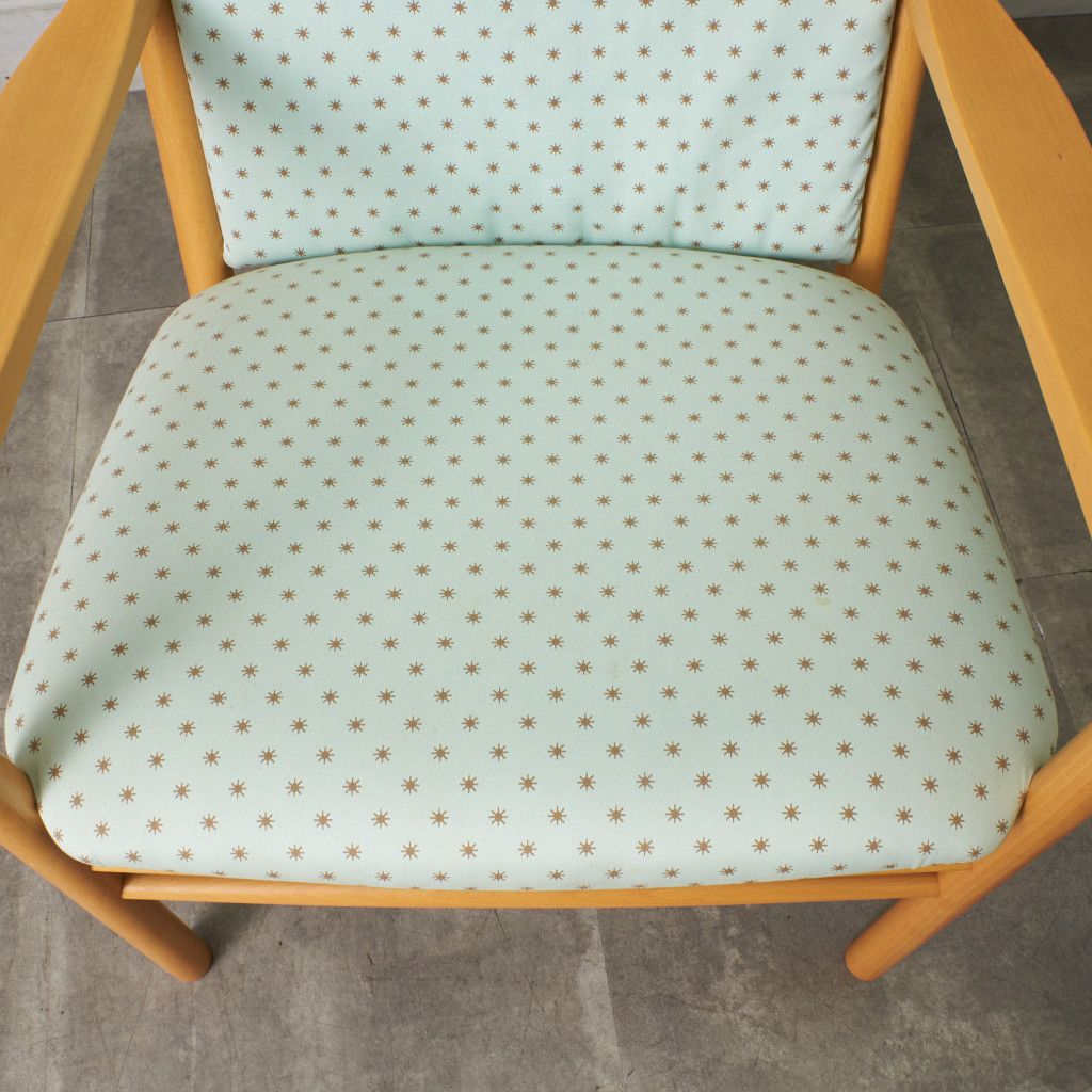 デンマーク Kvist Mobler J147 アームチェア 北欧 Erik Ole Jogensen