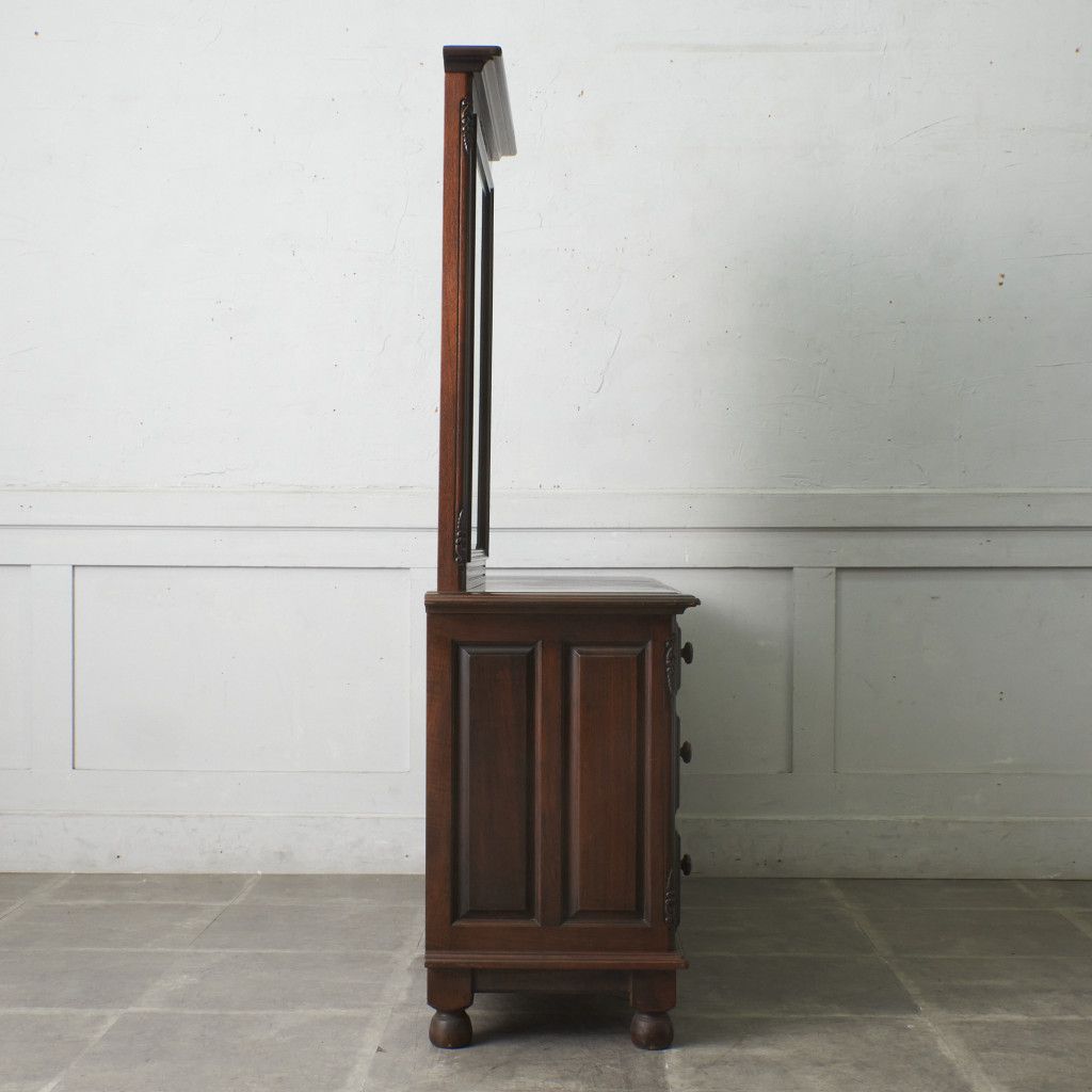 高橋工芸 Imperial ドレッサー ミラー オーク 化粧台 鏡 木製 チェスト