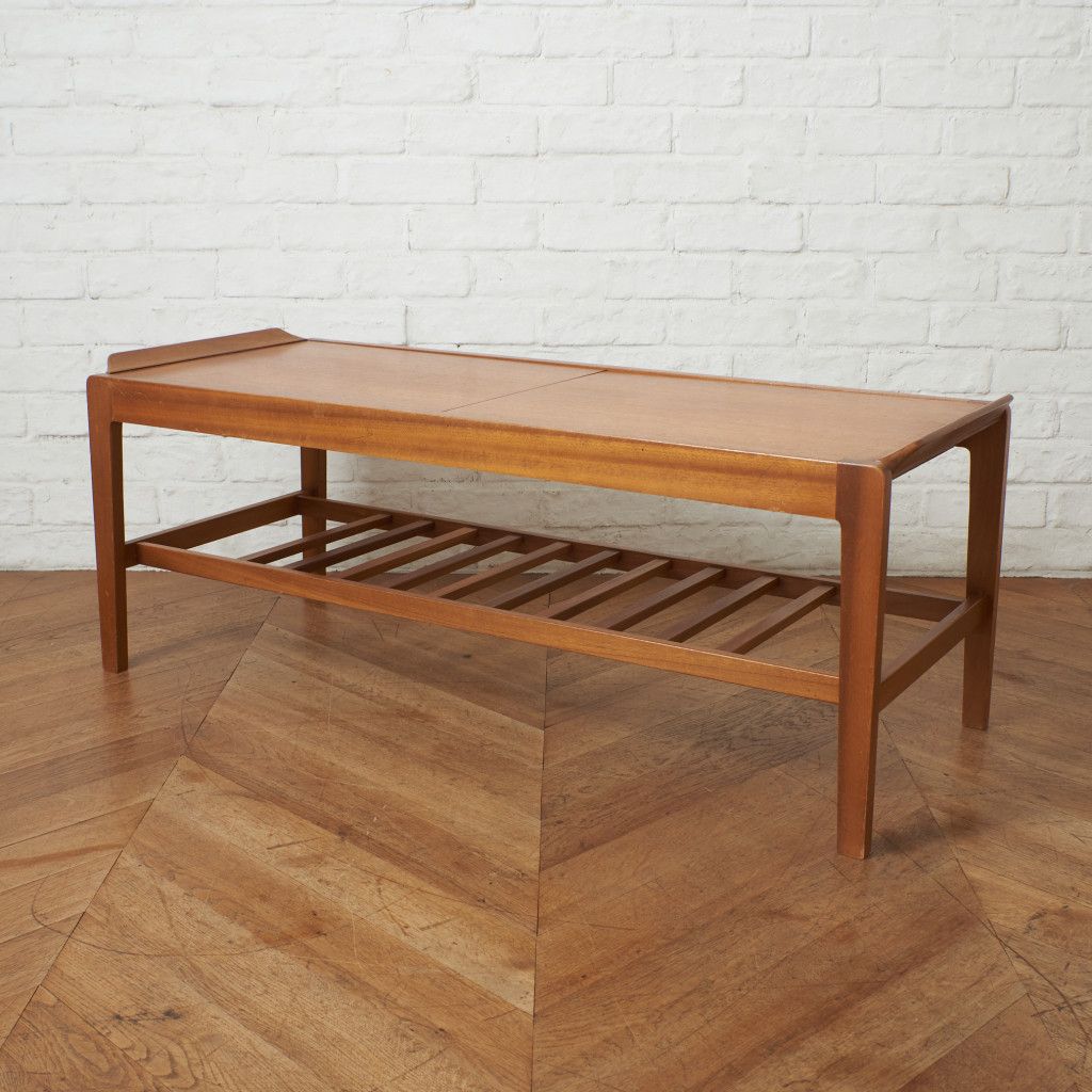 Remploy スライディングトップ ヴィンテージ コーヒーテーブル