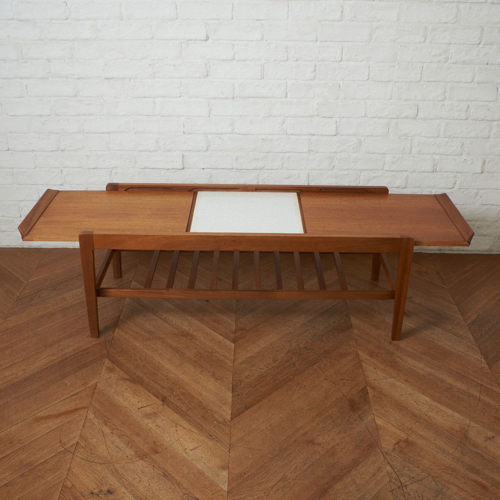 Remploy スライディングトップ ヴィンテージ コーヒーテーブル