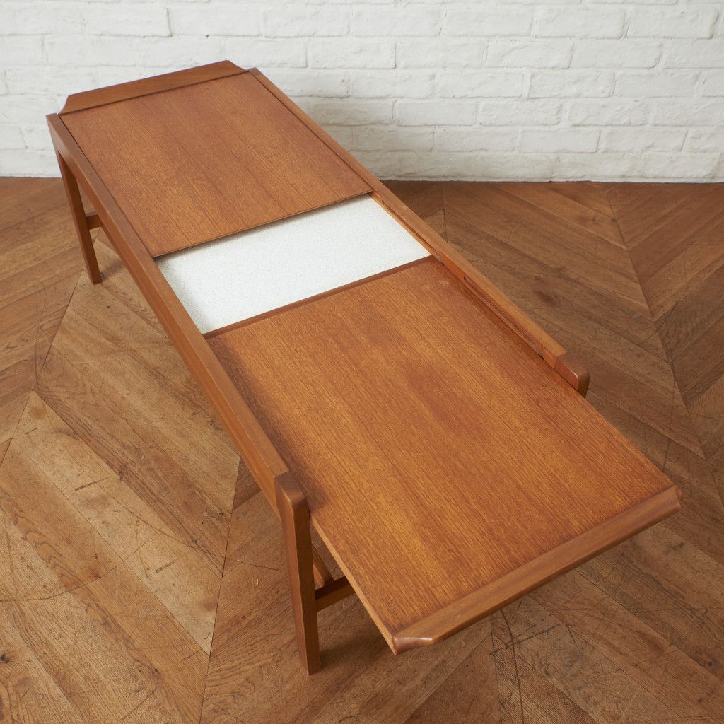 Remploy スライディングトップ ヴィンテージ コーヒーテーブル