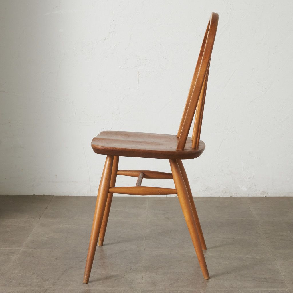 ercol フープバックチェア 4本 スポーク アーコール ダイニングチェア