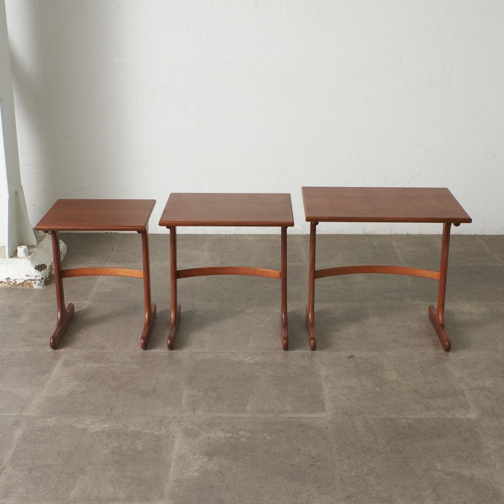 G-PLAN ネストテーブル チーク 英国 ヴィンテージ ジープラン ロー