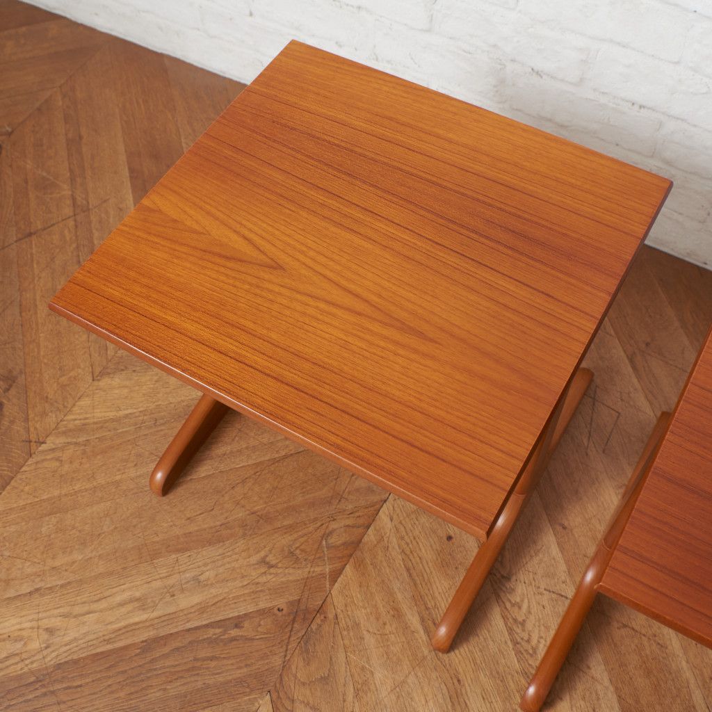 イギリス ヴィンテージ ネストテーブル 北欧 スタイル サイドテーブル