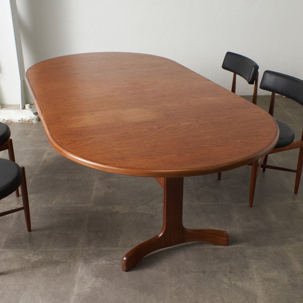 大型 G-PLAN Fresco ホエールレッグ ダイニングテーブル 拡張式 伸張