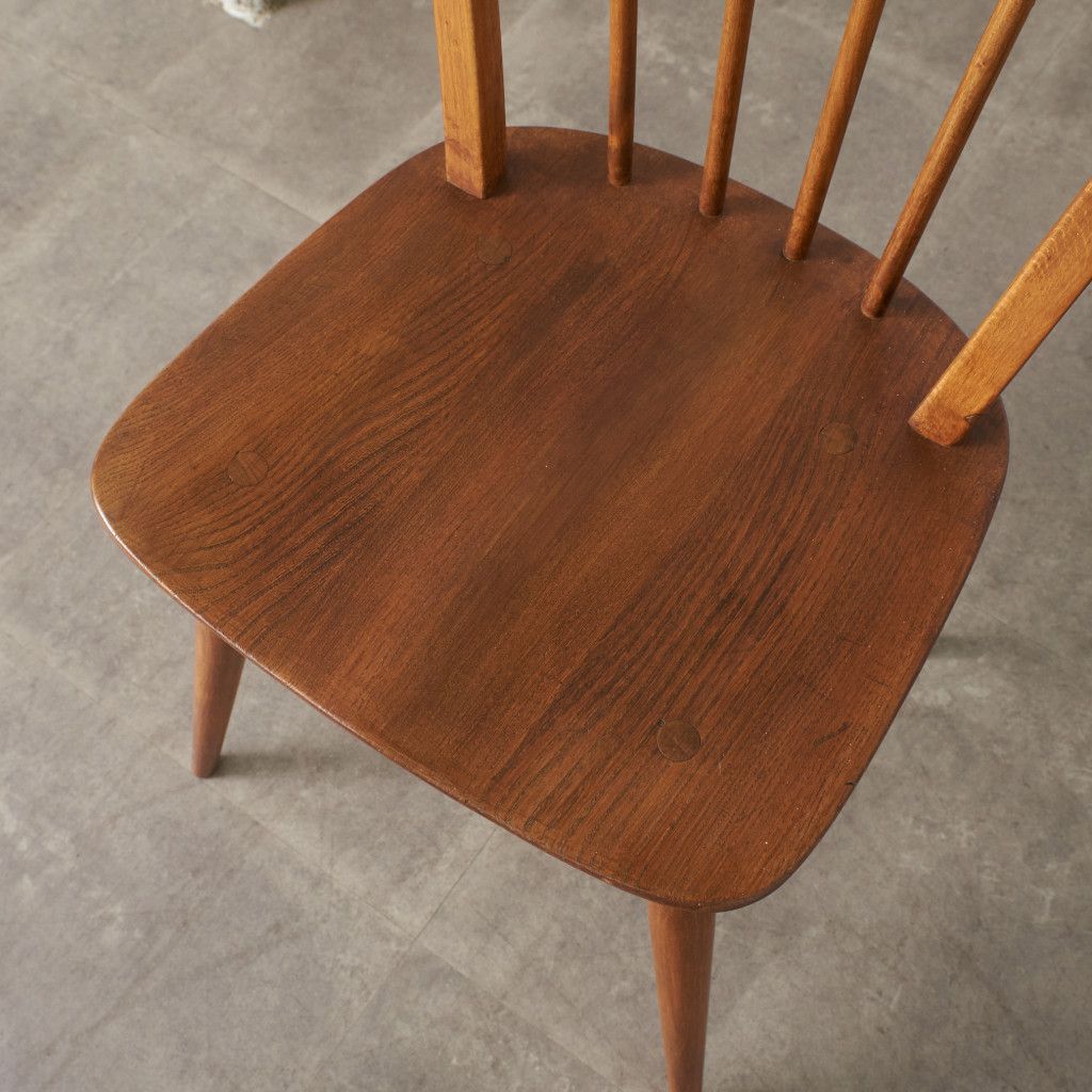 ercol フープバックチェア 4本 スポーク アーコール ダイニングチェア