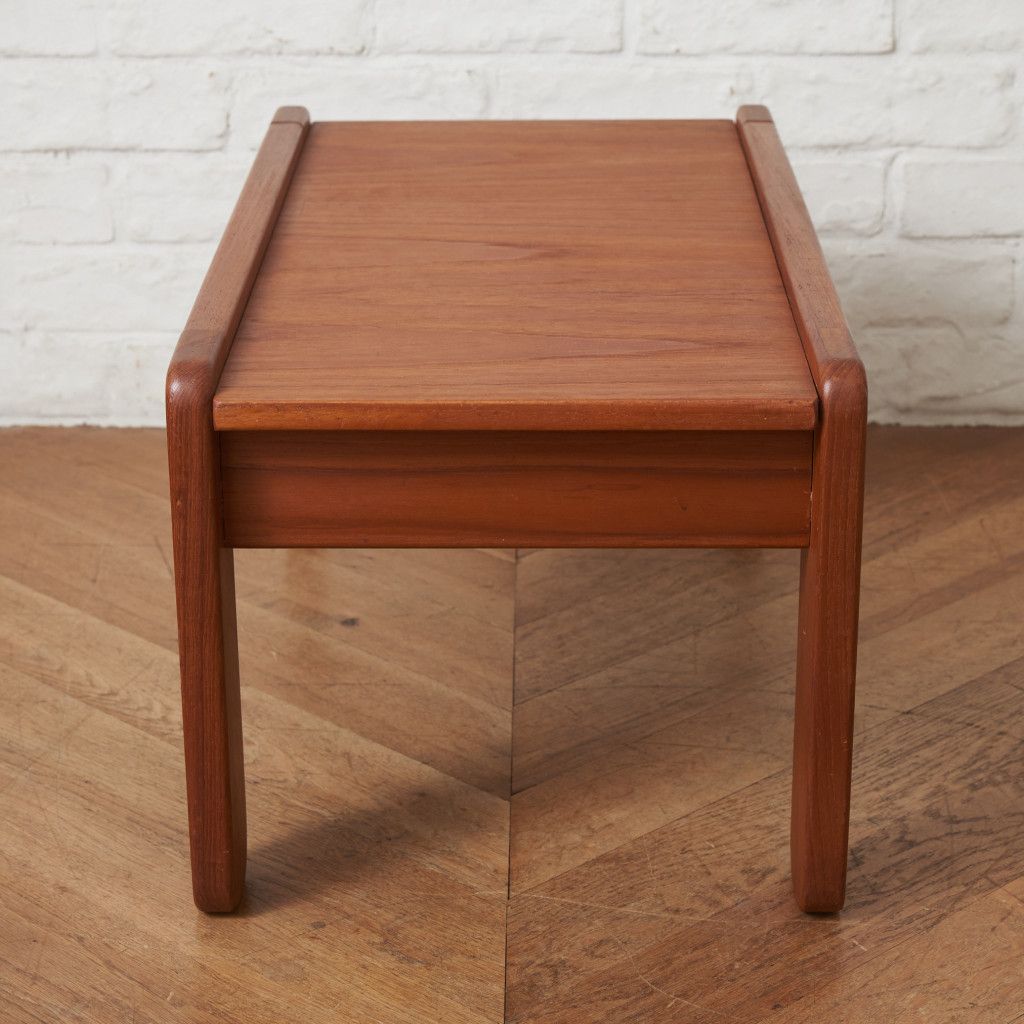 北欧 スタイル ヴィンテージ サイドテーブル チーク コーヒーテーブル