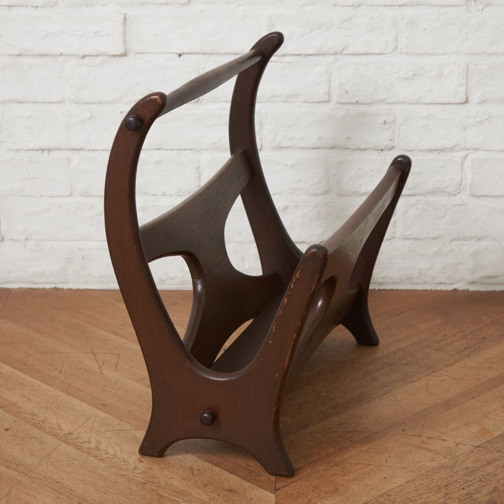 オールドマルニ ヴィンテージ マガジンラック ブックスタンド