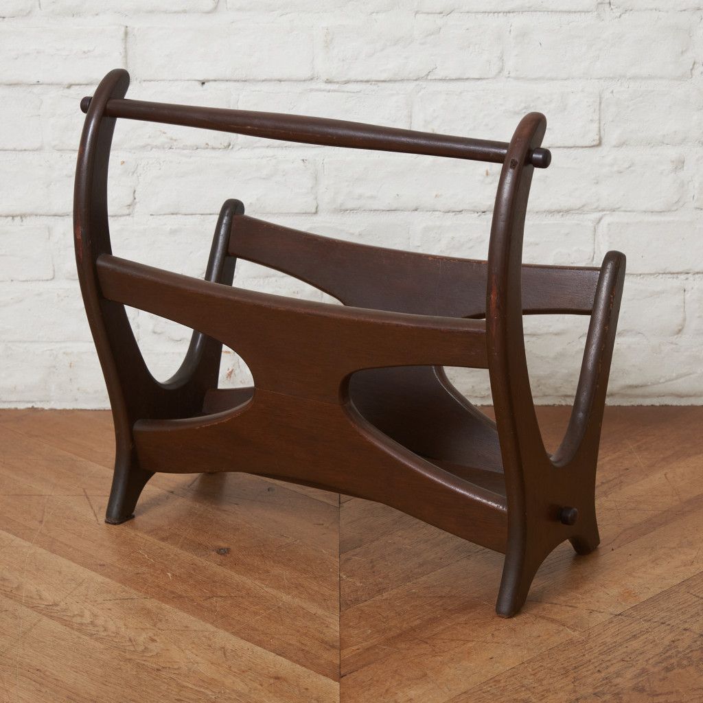 オールドマルニ ヴィンテージ マガジンラック ブックスタンド