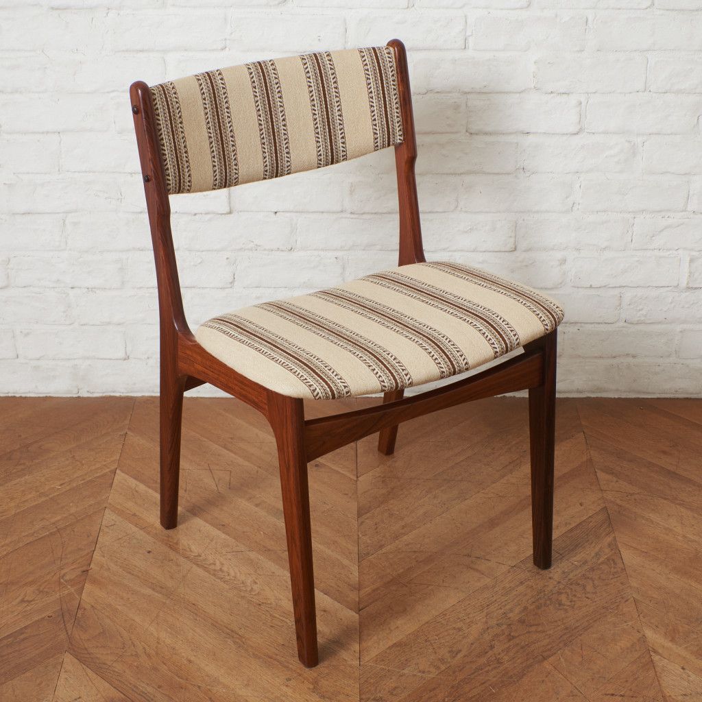 デンマーク 製 ダイニングチェア 北欧 ヴィンテージ ローズウッド 食卓