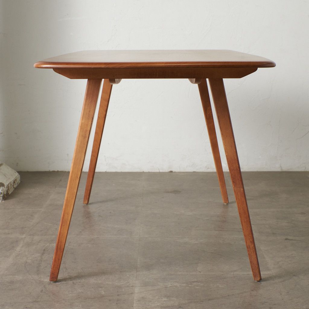 レア Ercol プランクテーブル エルム アーコール ダイニングテーブル