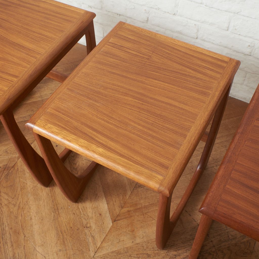SUNELM ネスト コーヒーテーブル チーク 英国 ヴィンテージ 北欧