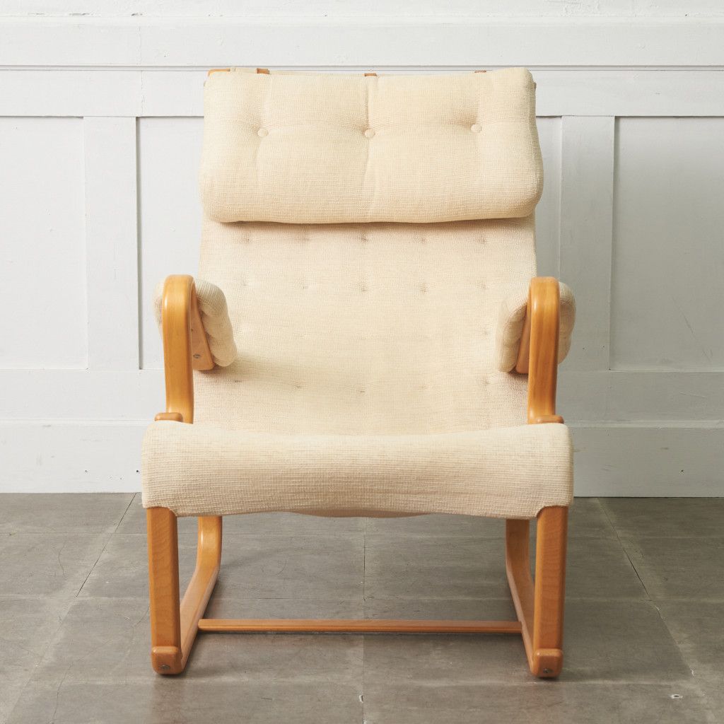 天童木工 x Bruno Mathsson ハイバック ラウンジチェア 曲げ木