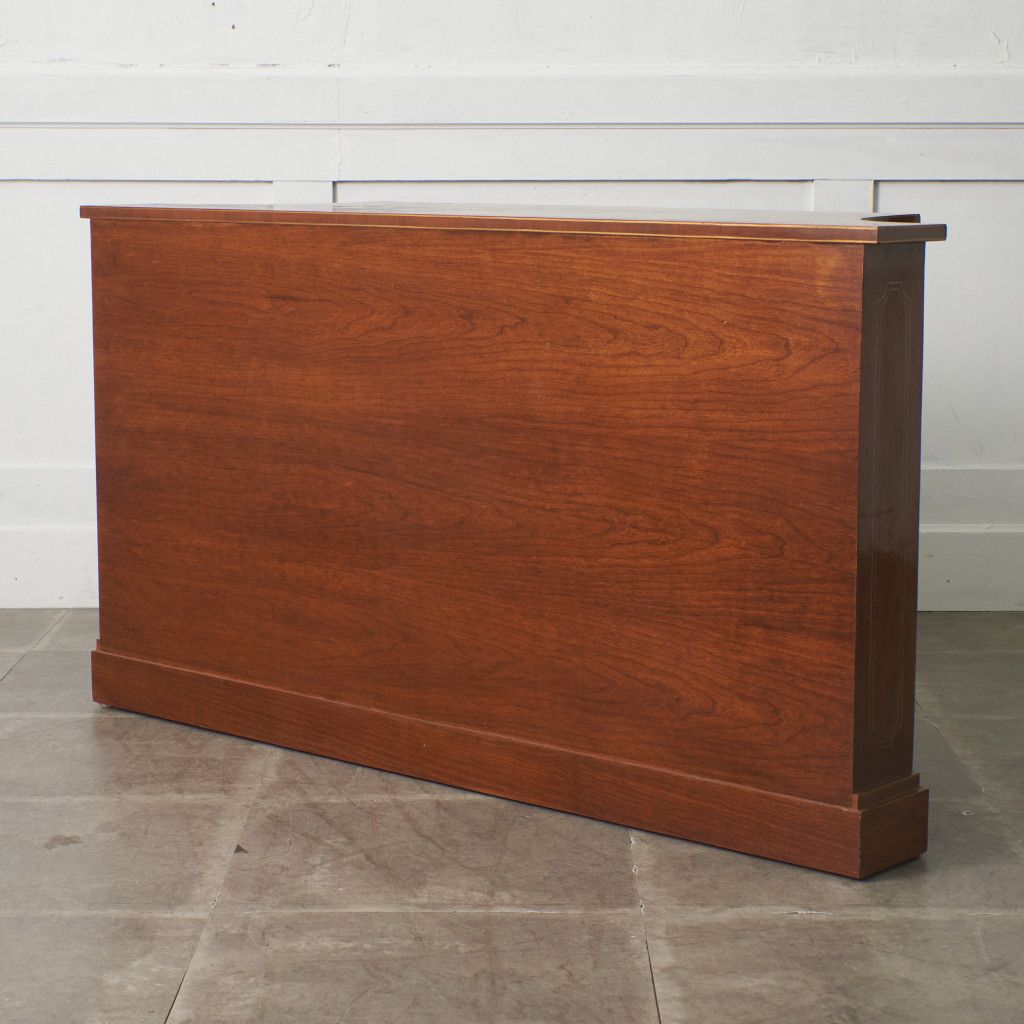 奈良発 アンティーク キャビネット コンソール サイドボード 西洋象嵌クラシック クラシック サイドボード ブック モチーフ 象嵌 コンソール