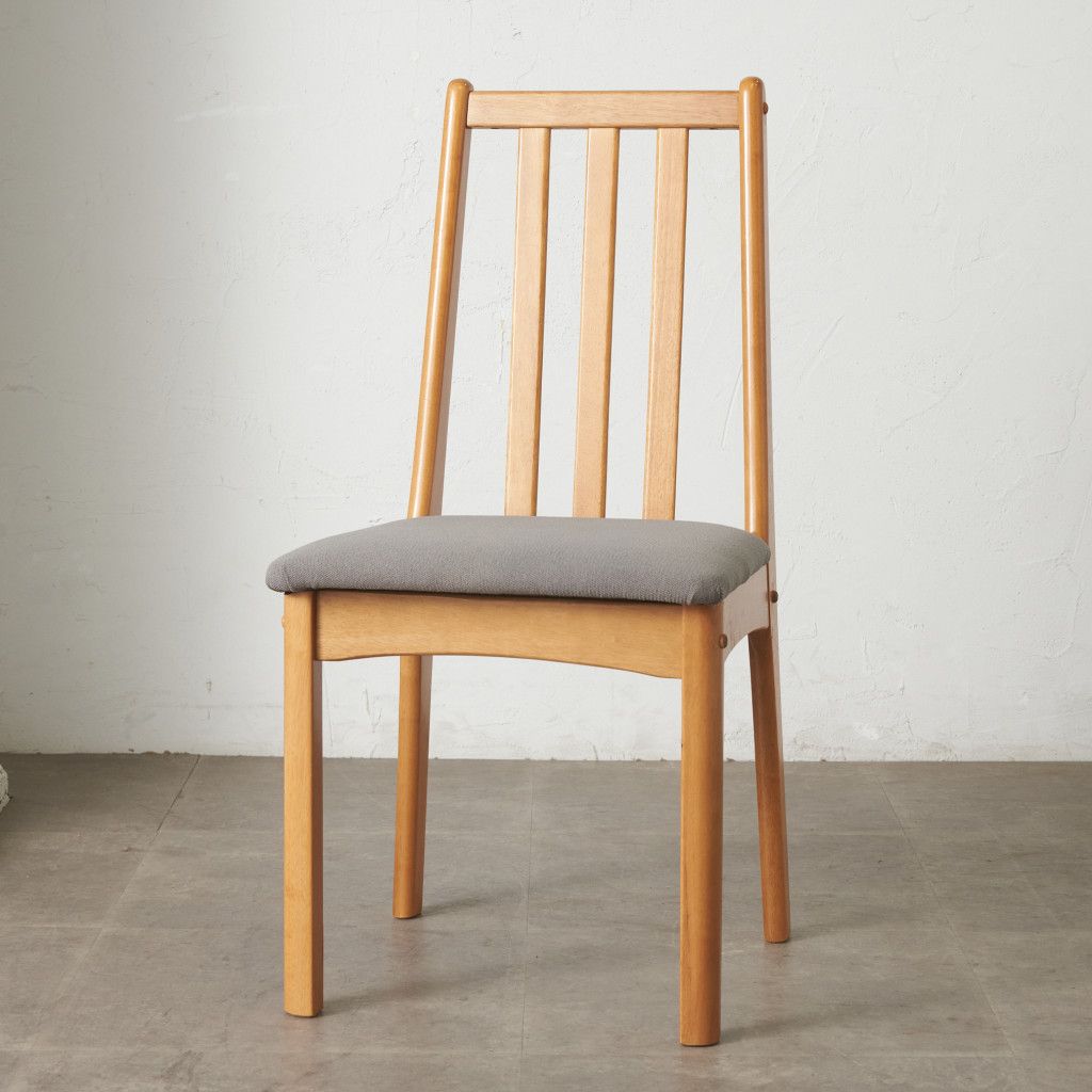 張替済 イギリス ヴィンテージ ダイニングチェア 木製 ビーチ 椅子