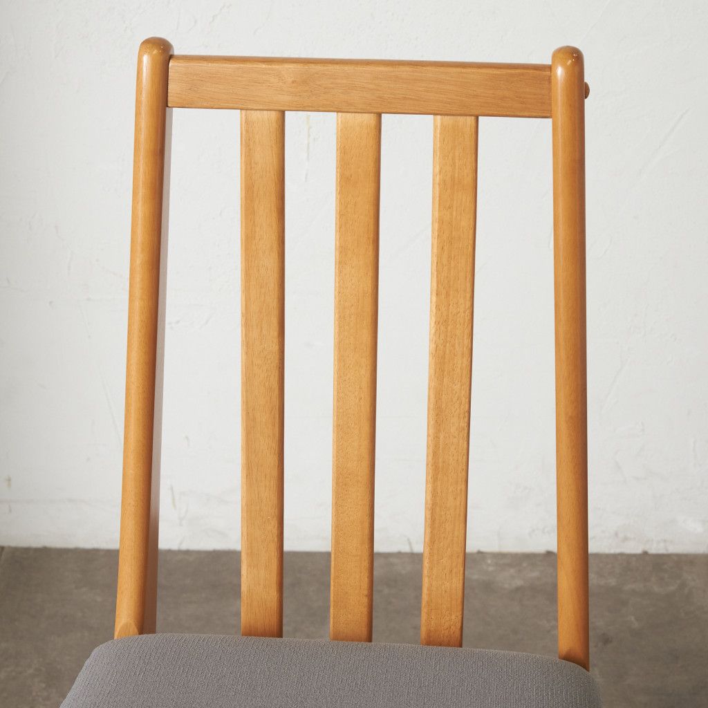 張替済 イギリス ヴィンテージ ダイニングチェア 木製 ビーチ 椅子