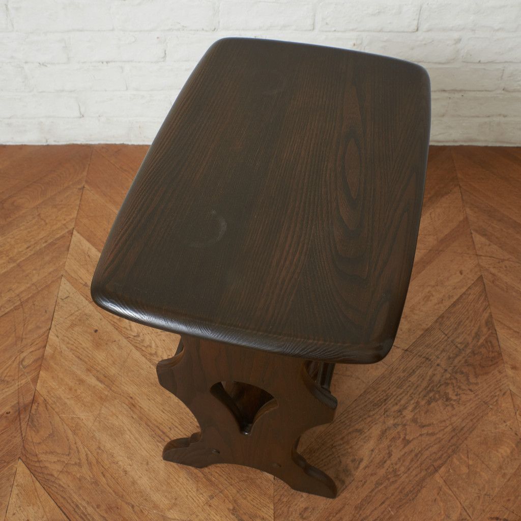 レア ercol Chaucer マガジンラック サイドテーブル 英国 ヴィンテージ