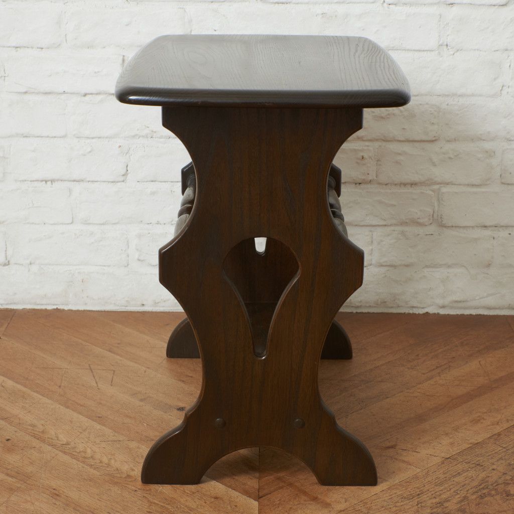 レア ercol Chaucer マガジンラック サイドテーブル 英国 ヴィンテージ