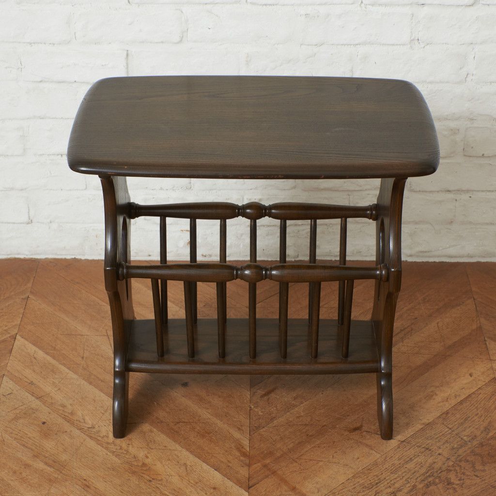 レア ercol Chaucer マガジンラック サイドテーブル 英国 ヴィンテージ