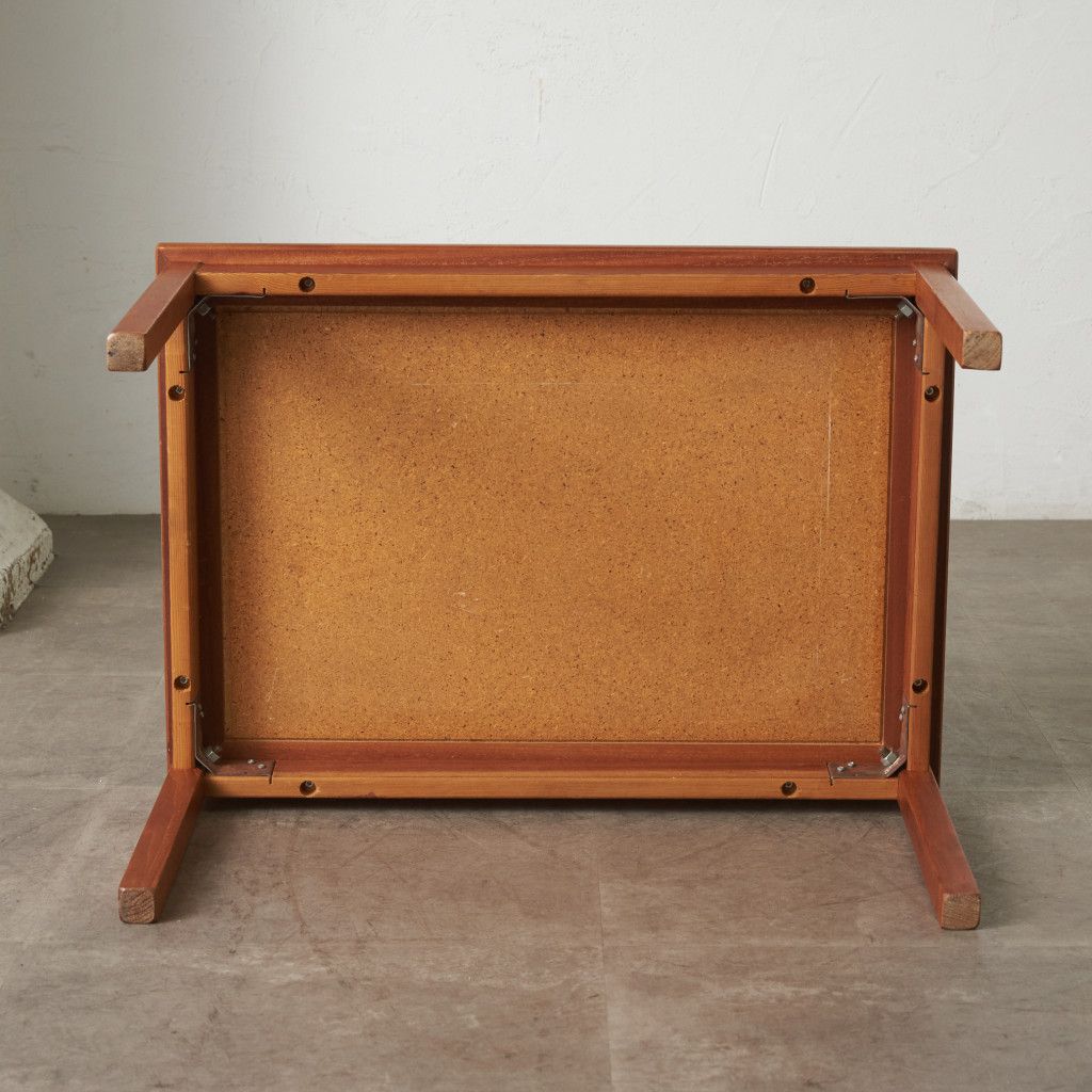 デンマーク製 TOFTEN mobelfabrikken タイルトップ チーク コーヒー