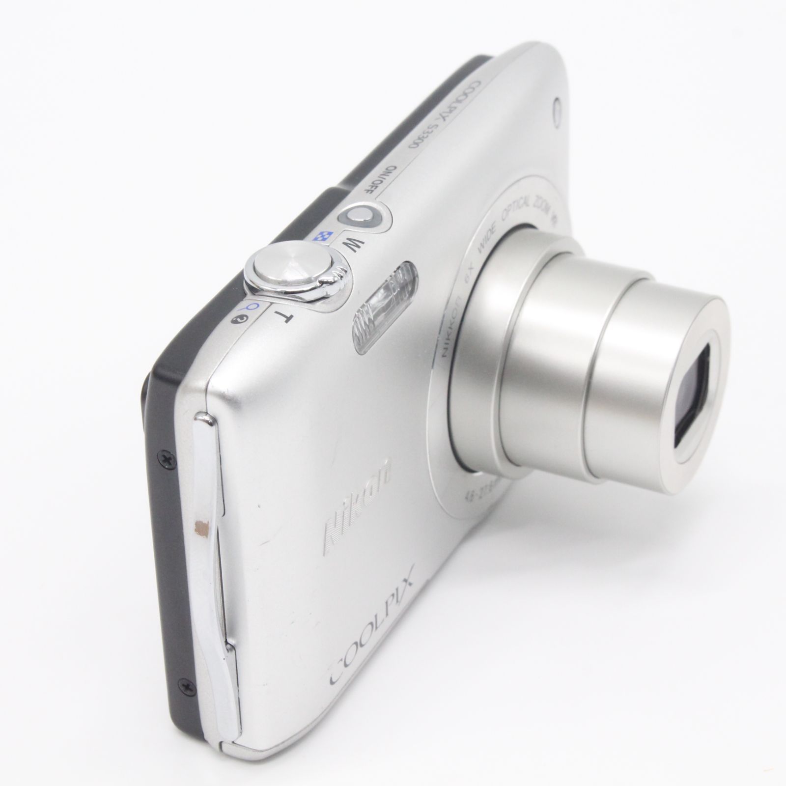 【動作確認済】Nikon COOLPIX S3300 クリスタルシルバー Nikon Coolpix S3300 Digital Camera - Silver | Camera Wholesalers