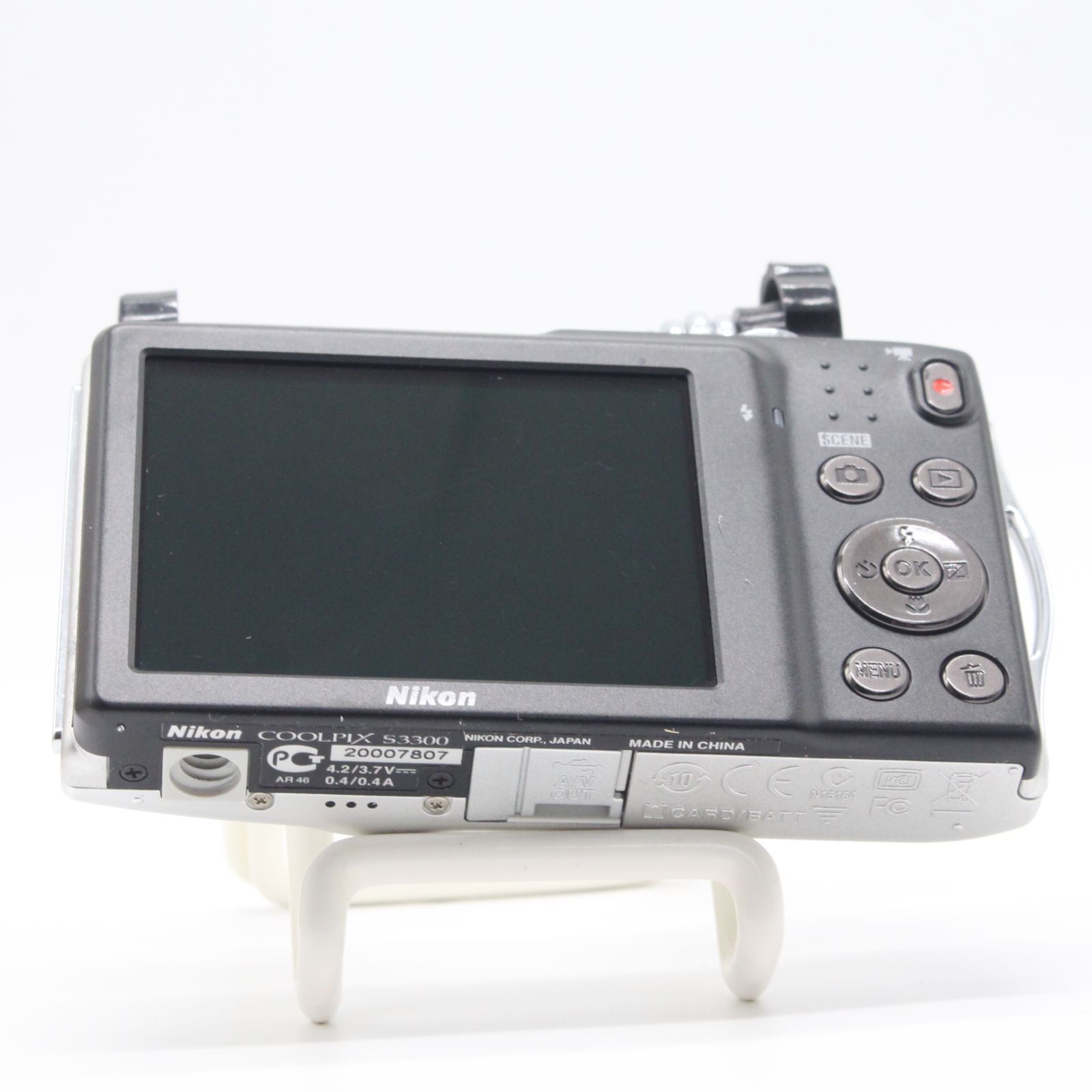 □実用品□ Nikon COOLPIX S3300 クリスタルシルバー - メルカリ