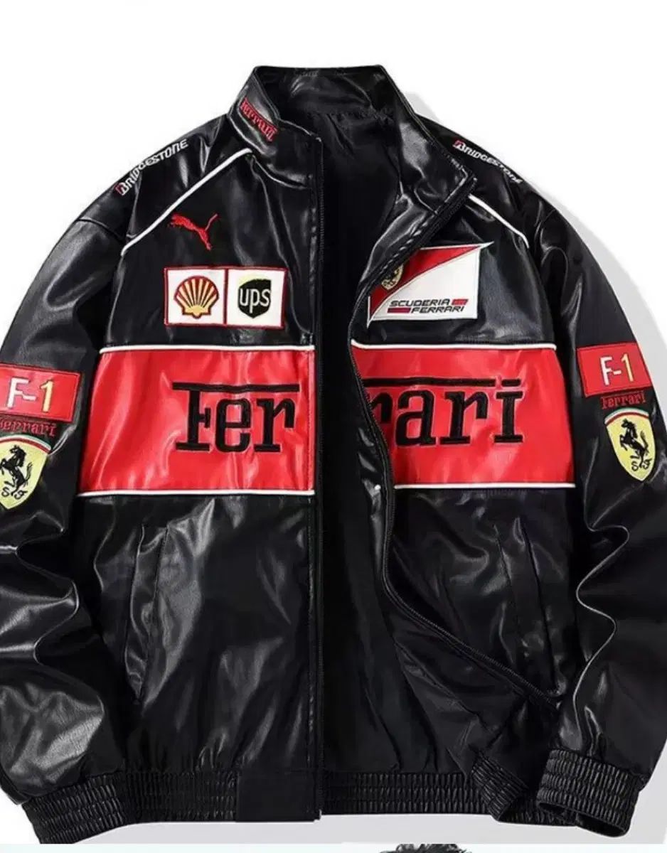 Ferrari F1 レーシング ブラック ジャケット - メルカリ