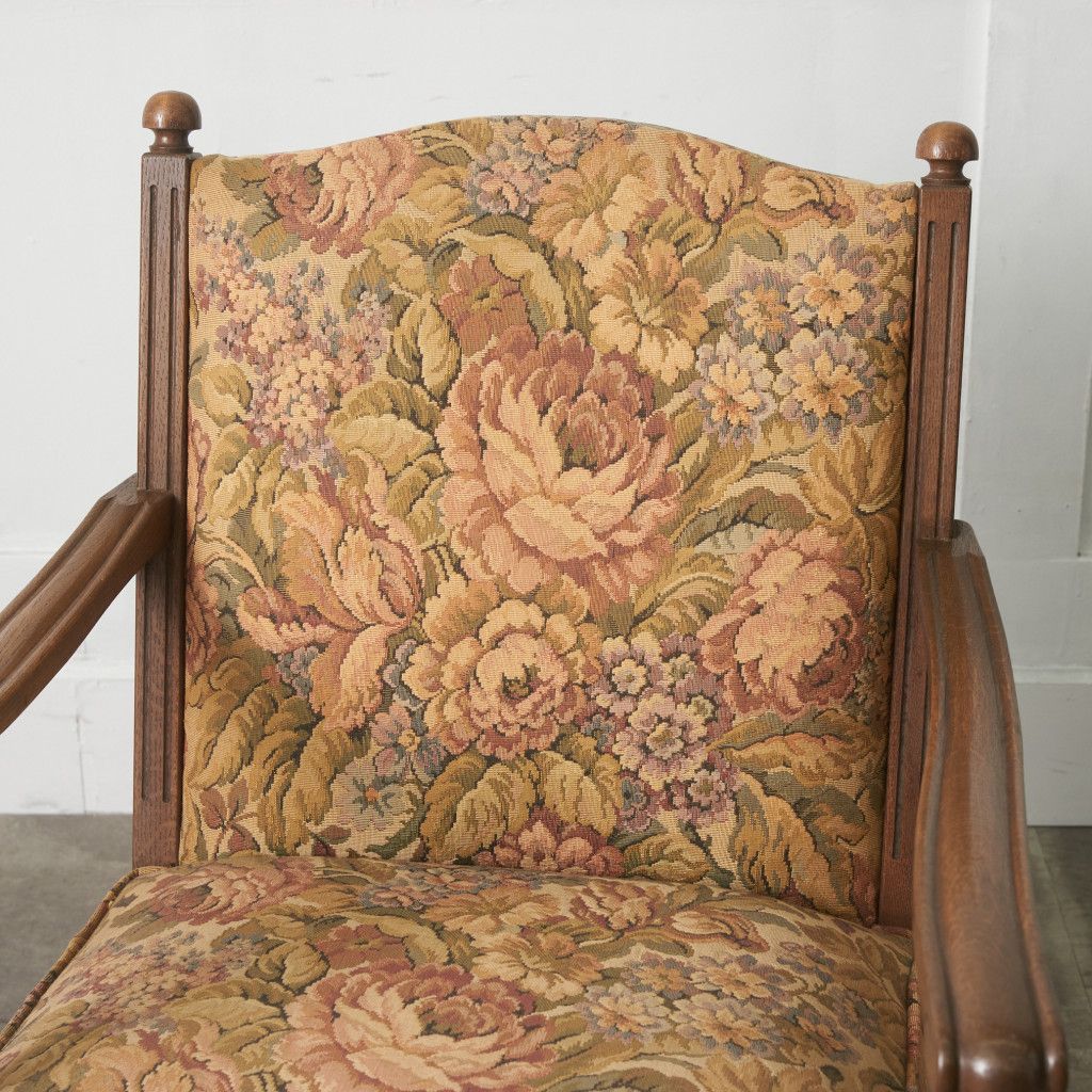 永田良介商店 一人掛け ソファ 肘掛け 椅子 オーク 木製 楢 応接