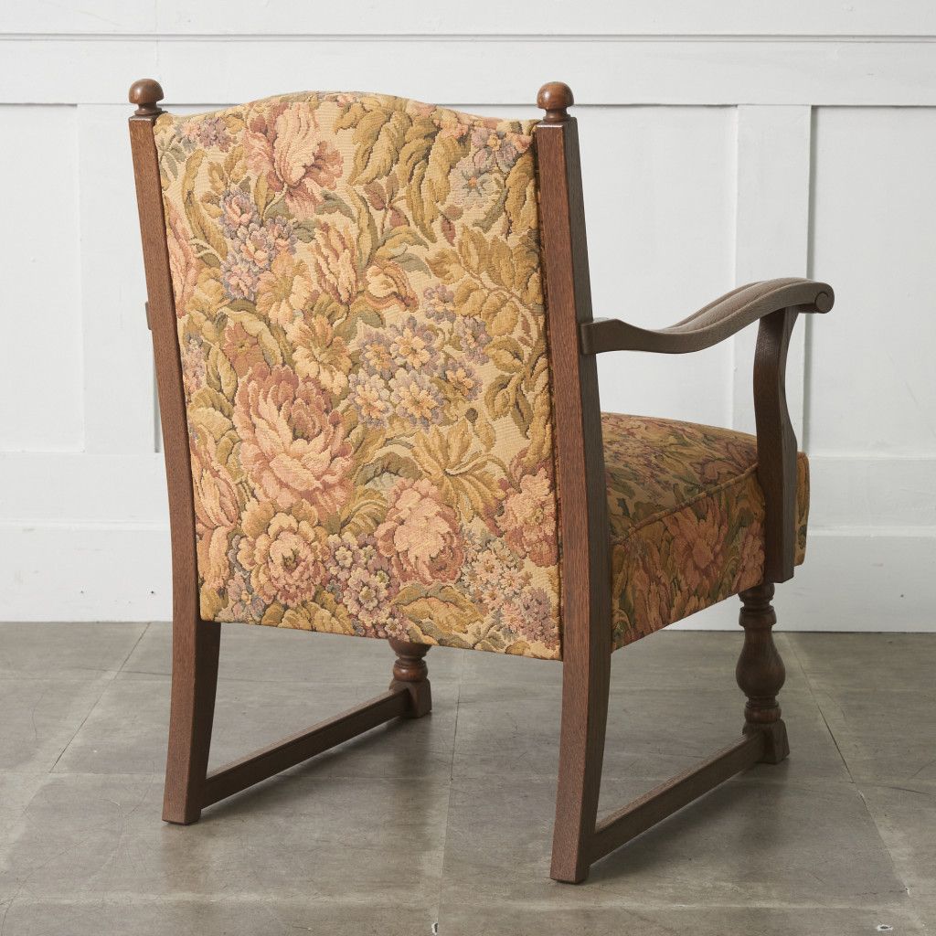 永田良介商店 一人掛け ソファ 肘掛け 椅子 オーク 木製 楢 応接