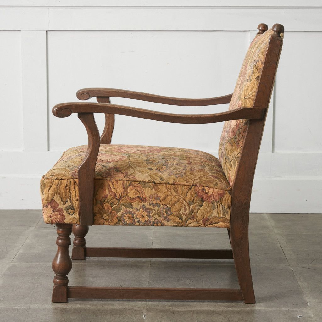 永田良介商店 一人掛け ソファ 肘掛け 椅子 オーク 木製 楢 応接