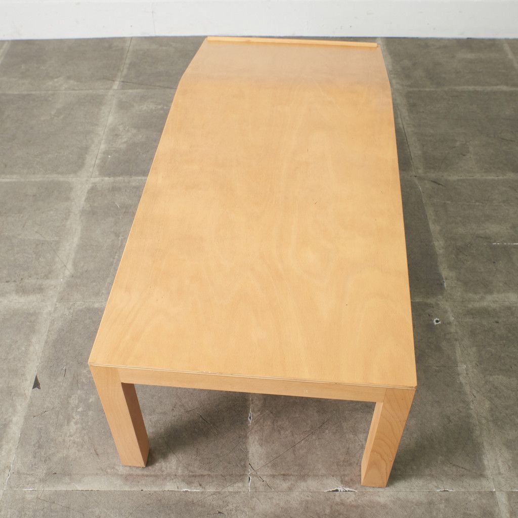 ACTUS アクタス ehon naname センターテーブル ビーチ 木製 ロー