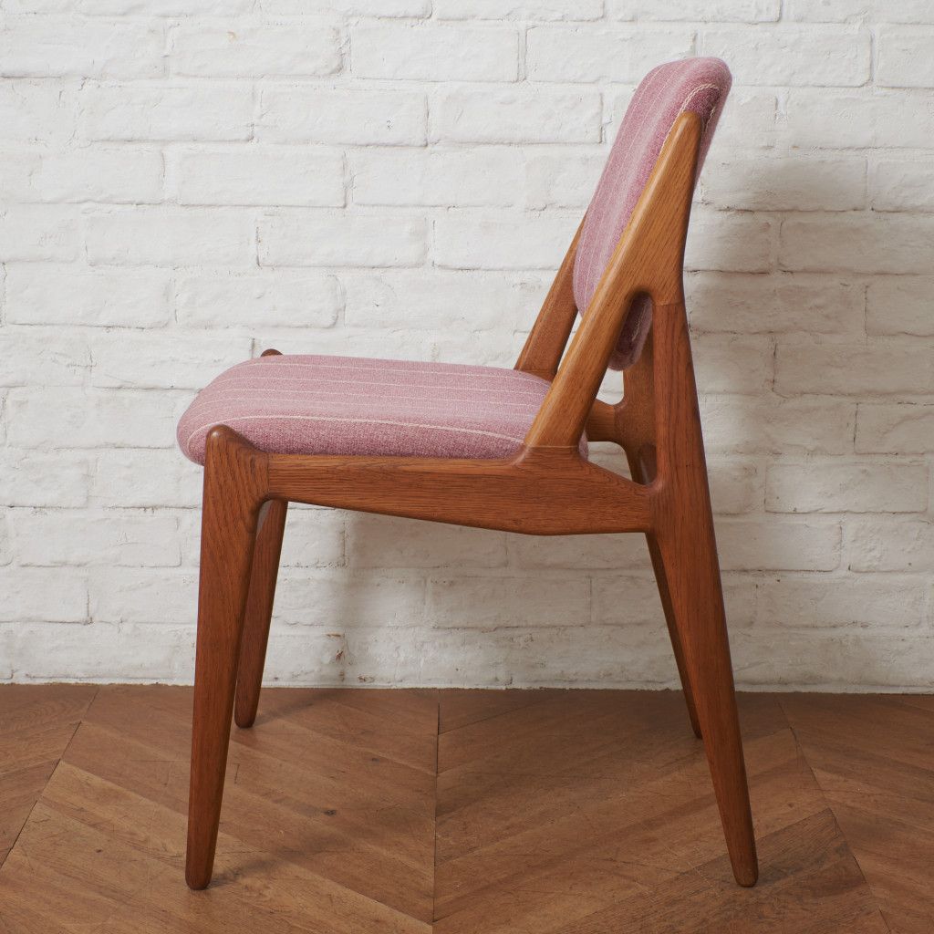 デンマーク Arne Vodder ダイニングチェア Ella チェア 椅子 オーク