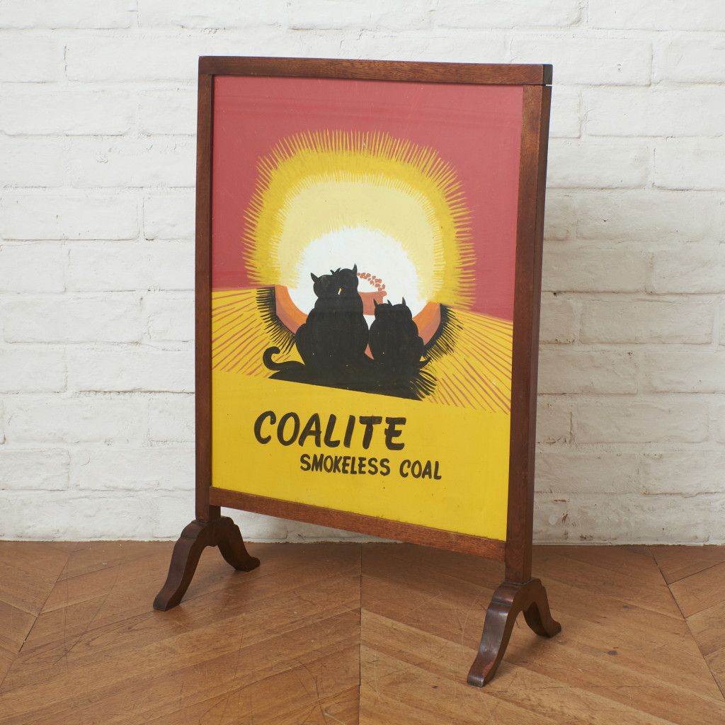 レア ビンテージ コルゲートパウダー ショップディスプレー 広告 英国 ヴィンテージ 広告 看板 ファイヤースクリーン 衝立