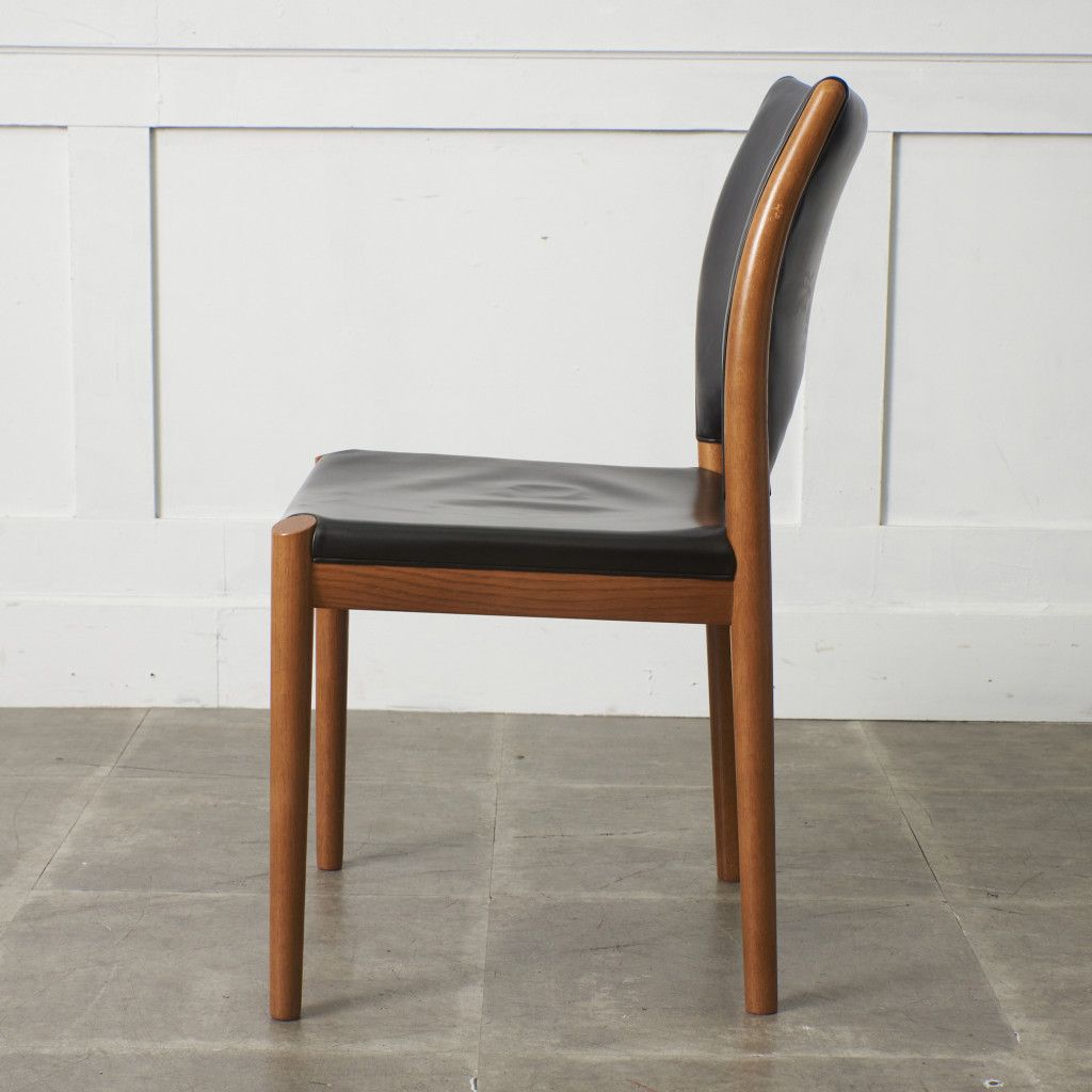 ダイニングチェア 木製 オーク材 本革 日進木工 Norfore 飛騨 日進木工 Norfore ダイニングチェア オーク 本革 木製 椅子 北欧