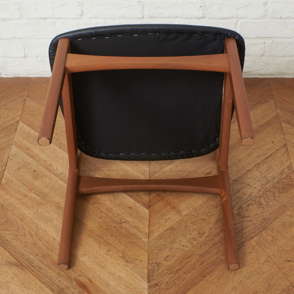 張替済 nathan ダイニングチェア 英国 ヴィンテージ チーク 椅子 北欧