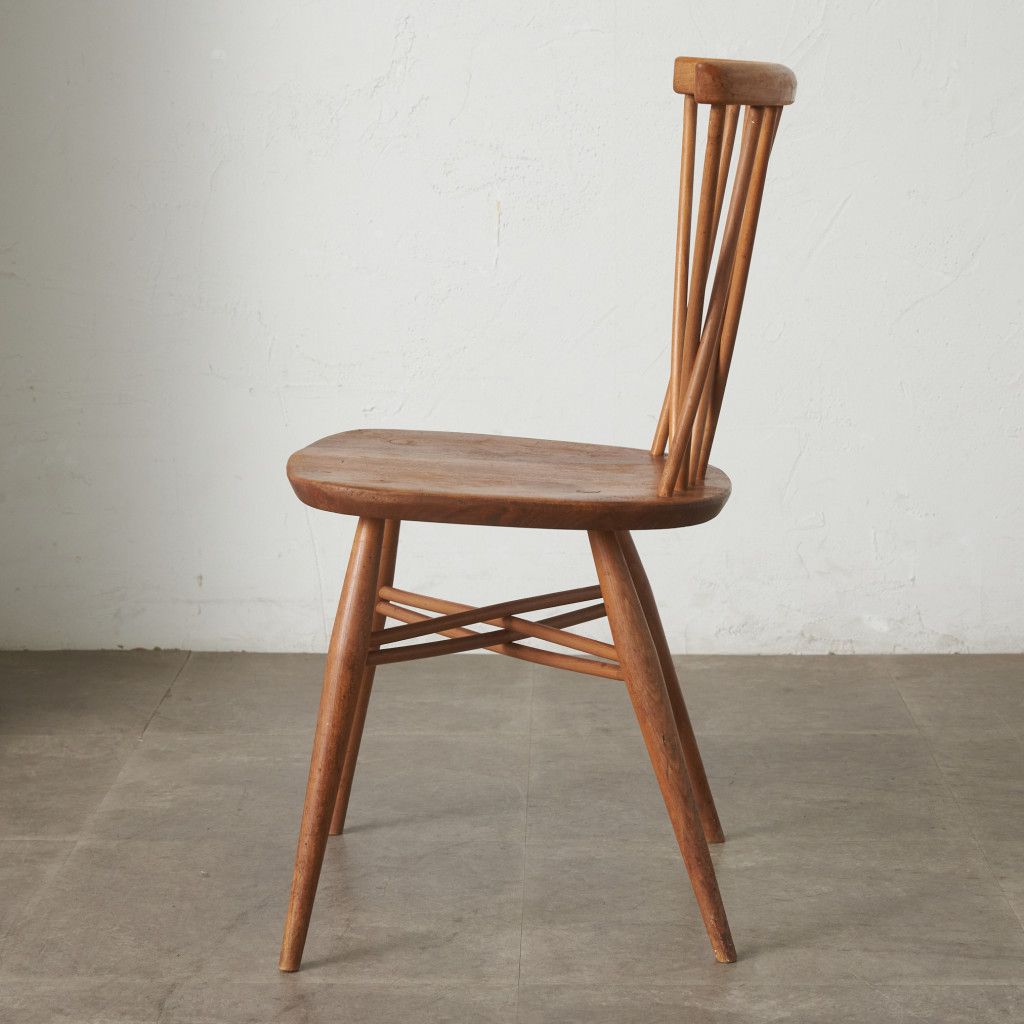 レア ercol ラティスドチェア アーコール 英国 ヴィンテージ クロス