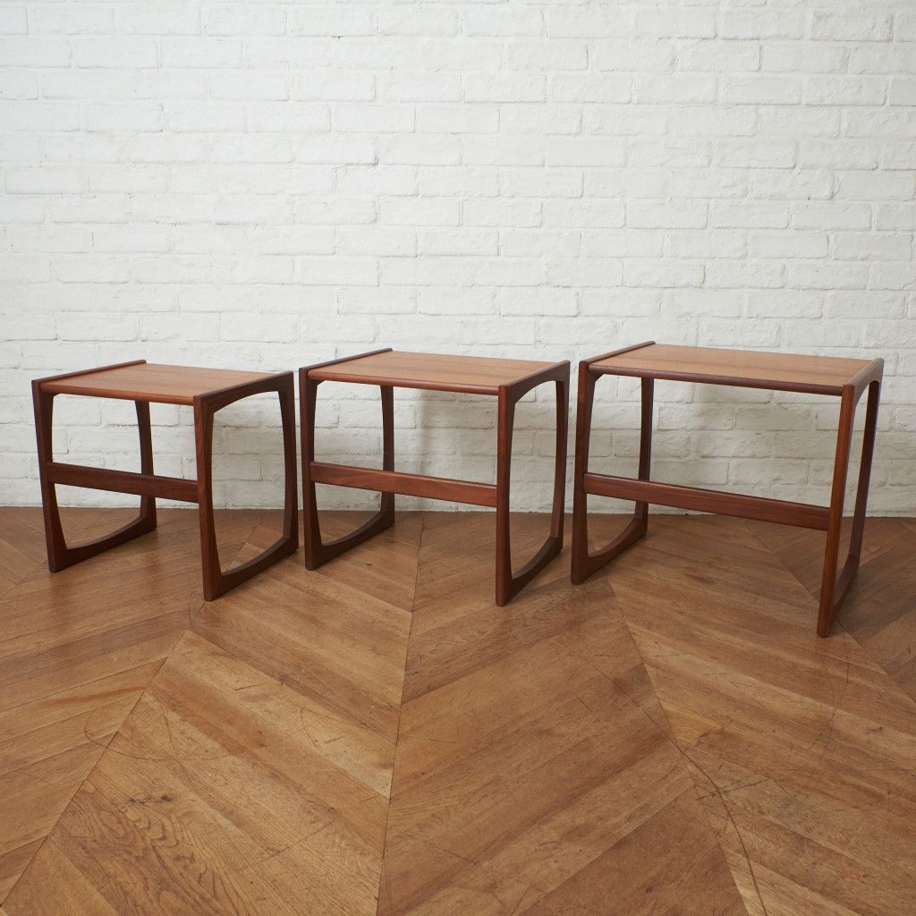 G-PLAN Quadrille ネストテーブル ヴィンテージ チーク 英国