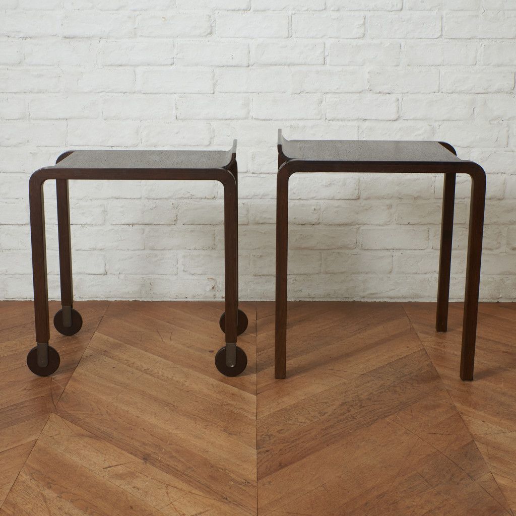 カンディハウス ネストテーブル サイドテーブル 木製 ヒッコリー 天然