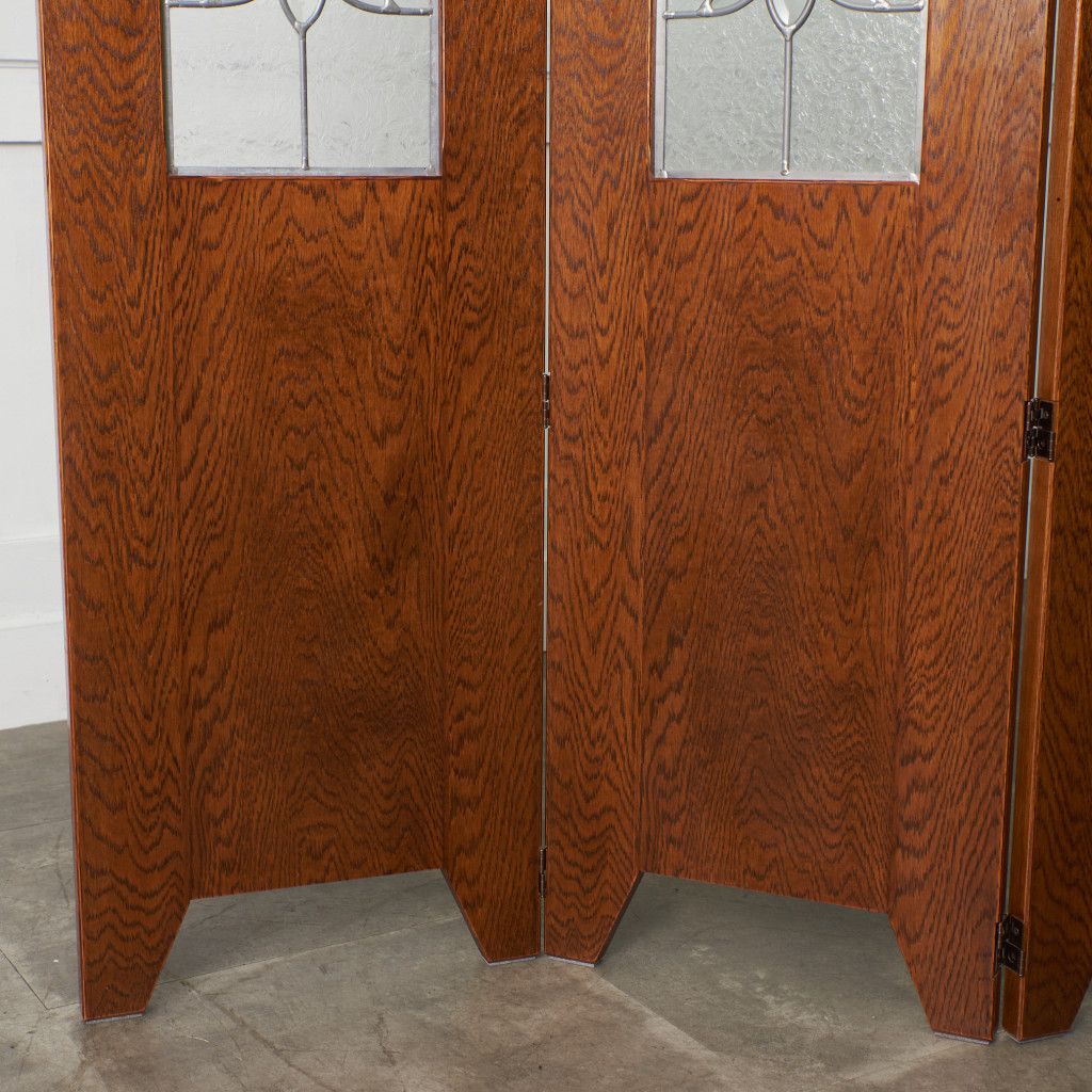 定価25万 三越家具 ブルージュ 3連 パーティション Brugge ステンド