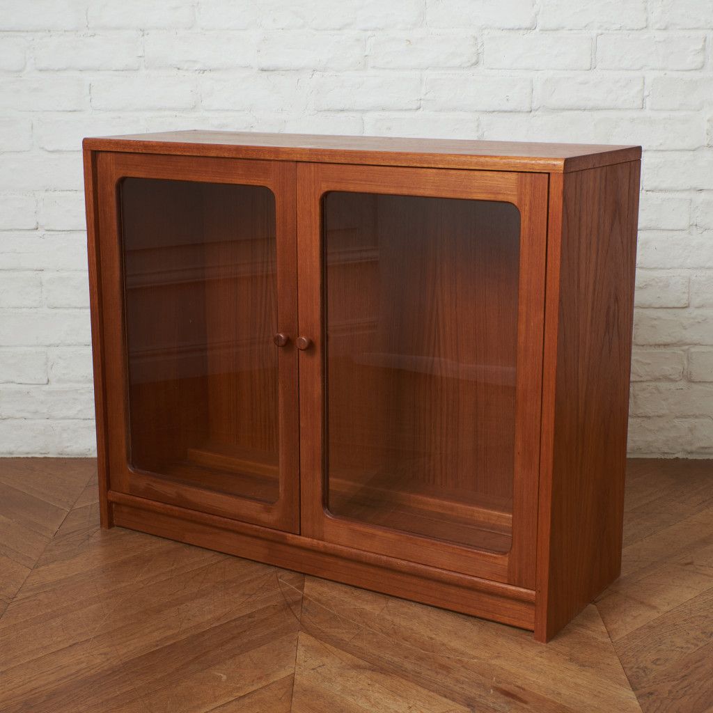 G-PLAN Fresco ガラス キャビネット チーク 英国 ヴィンテージ