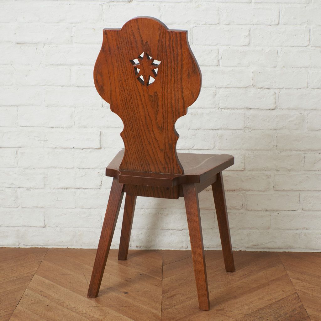 三越家具 ブルージュ Brugge オーク チェア 彫刻 椅子 英国 カントリー