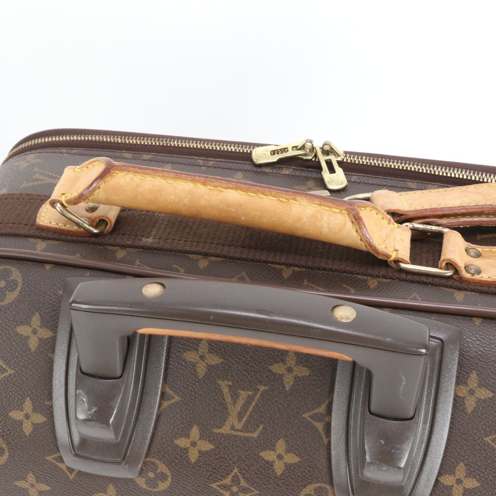 美品 ルイヴィトン モノグラム ペガス 55 M23294 レザー スーツケース