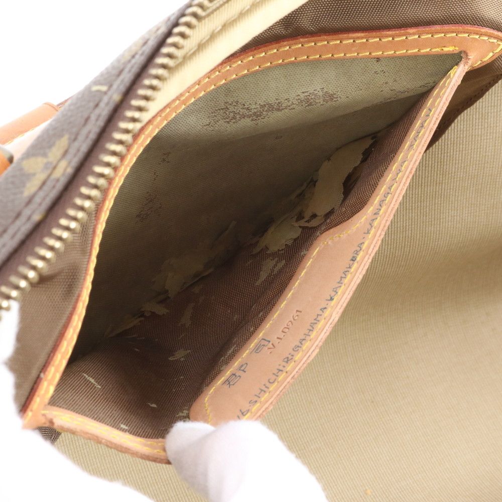 ルイヴィトン モノグラム サック プレイン エール ロン M41440 レザー