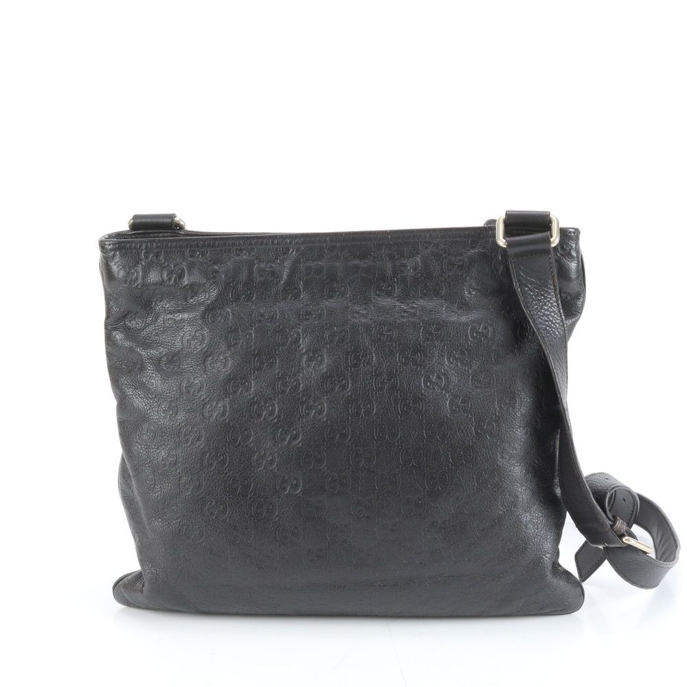 極美品 グッチ グッチシマ 201446 レザー ショルダーバッグ 斜め掛け