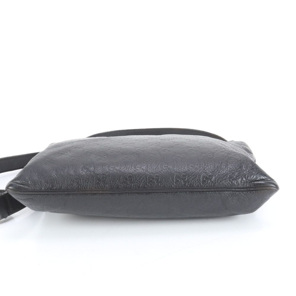 極美品 グッチ グッチシマ 201446 レザー ショルダーバッグ 斜め掛け