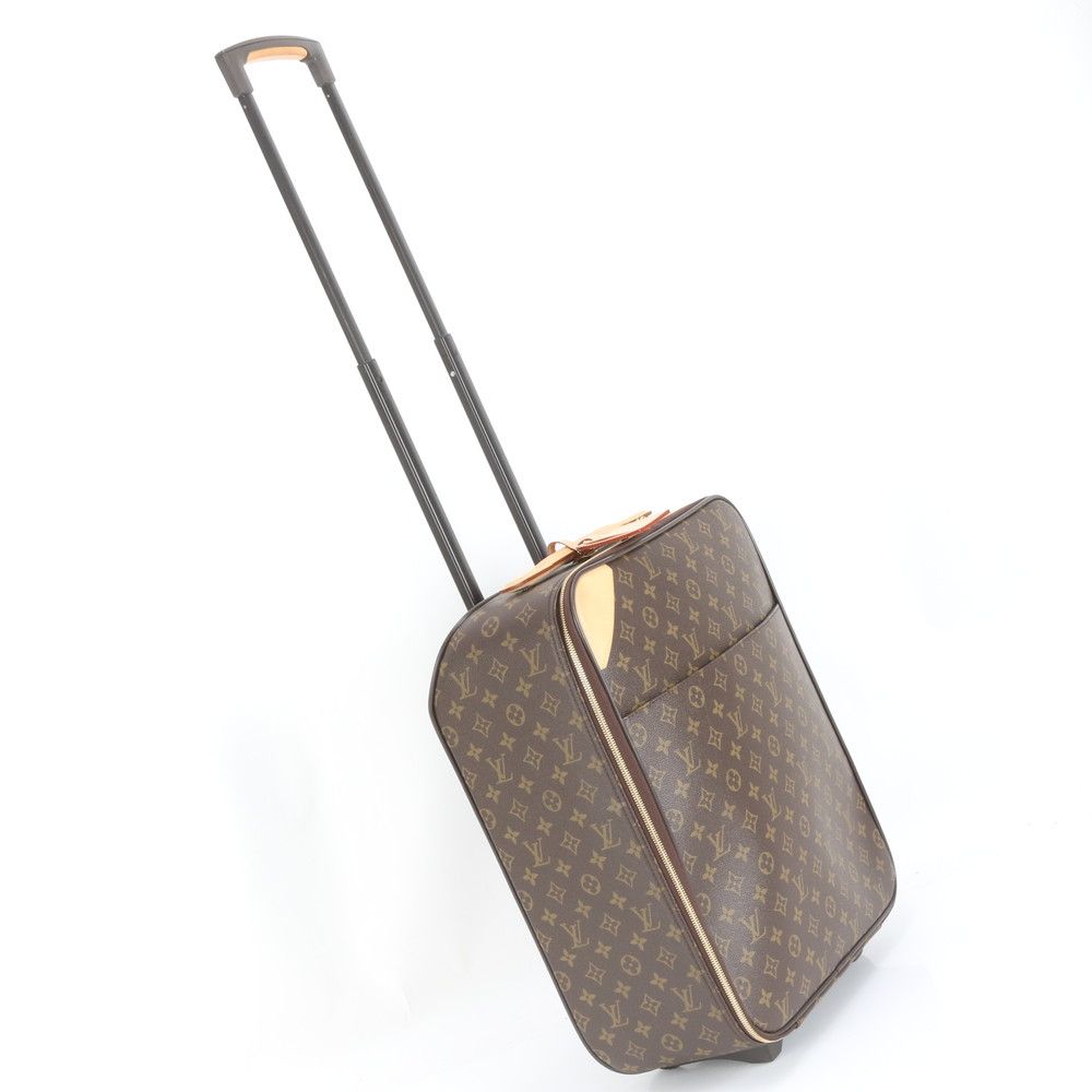 極美品 ルイヴィトン モノグラム ペガス 45 M23293 レザー スーツ