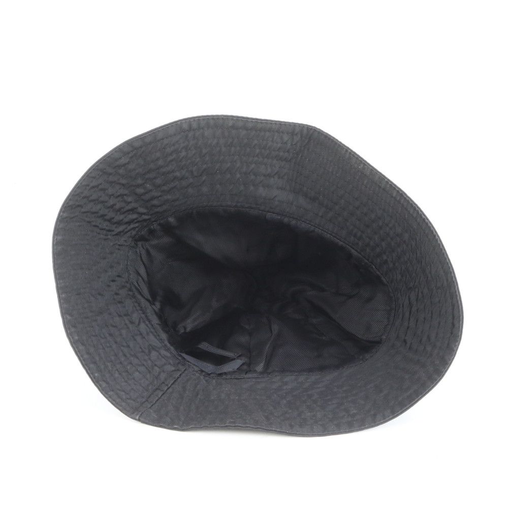 プラダ バケット ハット バケハ 帽子 ファッション ブラック 黒 M