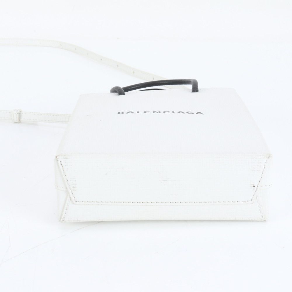 美品 バレンシアガ ラージ ショッピング バッグ 693805 レザー 2WAY